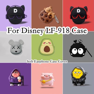 【พร้อมส่ง】เคสหูฟัง แบบนิ่ม ลายการ์ตูนดิสนีย์ LF-918 NO.1 สีม่วง สําหรับ Disney LF-918