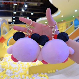 Onelady พวงกุญแจ จี้ตุ๊กตาฟิกเกอร์ การ์ตูนอนิเมะ Kawaii Star Kirby น่ารัก สีชมพู สําหรับห้อยกระเป๋า