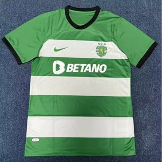 เสื้อกีฬาแขนสั้น ลายทีมชาติฟุตบอล Lisbon 2023-24 ชุดเหย้า