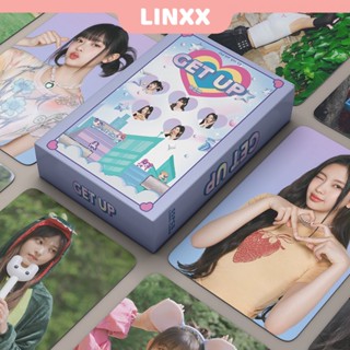 Linxx 55 ชิ้น NewJeans GET UP อัลบั้มโลโม่การ์ด Kpop โฟโต้การ์ด โปสการ์ดซีรีส์