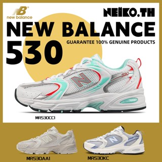 Sneakers&lt;New Balance&gt;MR530CC1/MR530AA1/MR530KC 100%แท้ White green/Light milk tea color/Steel blue