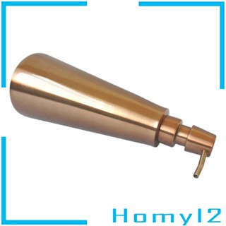 [HOMYL2] ขวดปั๊มสเตนเลส รีฟิล 800 มล. สําหรับแชมพู โลชั่น น้ํามันนวดมือ สบู่เหลว สีทอง