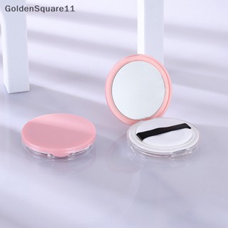 Goldensquare กล่องพลาสติก แบบบางพิเศษ สําหรับใส่แป้งฝุ่น เครื่องสําอาง เหมาะกับการเดินทาง