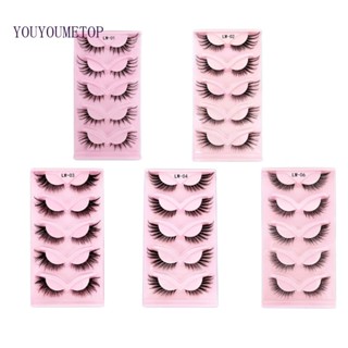 Youyo ขนตาปลอม ขนมิงค์ ขนมิงค์ ดูเป็นธรรมชาติ