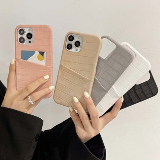 เคสโทรศัพท์มือถือ ป้องกัน ระดับไฮเอนด์ พร้อมช่องใส่บัตร สําหรับ Iphone 11 12 XR XSMax 78Plus