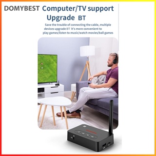 ❤ Domybest เครื่องรับส่งสัญญาณเสียง NFC AUX RCA USB U-Disk TF