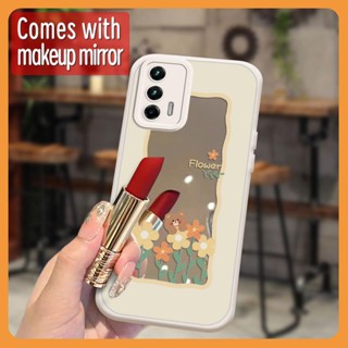 Mirror surface Liquid silicone Phone Case For OPPO Realme GT/Gt neo/Q3 Pro 5G/X7 Max/GT Neo Flash Makeup mirror texture