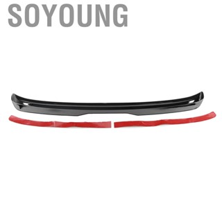 Soyoung Rear Window Roof Spoiler Gloss Black Fits for MK6 GTD R  All Models