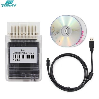 Rctown Tactrix Openport 2.0 Ecu สายเคเบิ้ลแฟลชโปรเซสเซอร์ 72mhz 32-bit สําหรับ Toyota Jaguar Landrover Diagnose