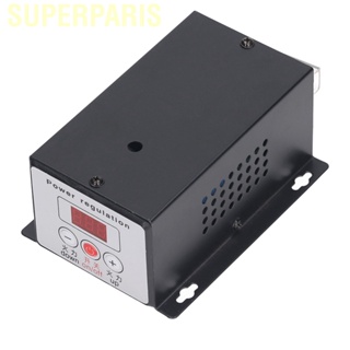 Superparis AC 220V 10000W High-Power SCR Thyristor Digital Control Electronic Voltage Regulator Speed for Water Heater Dimmer