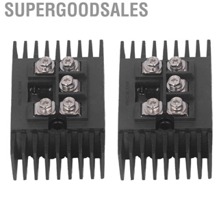 Supergoodsales 2PCS Bridge Rectifier with Radiator 3 Phase Module Replacement for SQL100A 1600V 100A