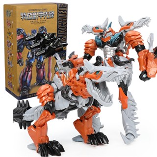 6699 New Anime 24cm Big Transformation Movie Toys Cool Dinosaur Robot Action Figures Car Model Classic Boys With Original Box