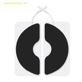 Goldensilver แผ่นอิเล็กโทรด ไม่ทอ แบบเปลี่ยน สําหรับนวดเต้านม 1 คู่