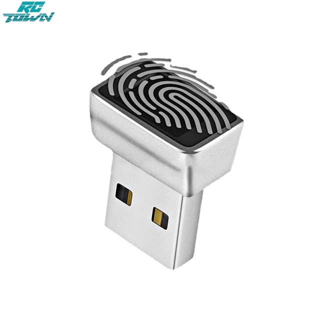Rctown เครื่องอ่านลายนิ้วมือ Usb สําหรับ Win7 10 11 Biometric Scanner Padlock