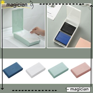 Magic ใหม่ กล่องเก็บของ ป้องกันฝุ่น ความจุขนาดใหญ่ แบบพกพา หลากสี