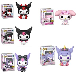 โมเดลฟิกเกอร์ FUNKO POP Sanrio Melody 55 Kuromi 62 สําหรับตกแต่งออฟฟิศ