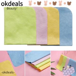 OKDEALS ผ้าทําความสะอาดหน้าจอโทรศัพท์ เลนส์ แว่นตา คุณภาพสูง สุ่มสี 1/2/3/4 ชิ้น