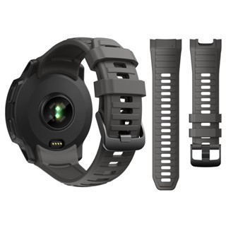 Garmin Instinct สายนาฬิกาข้อมือซิลิโคน พลังงานแสงอาทิตย์ กันน้ํา ใส่สบาย ทนทาน 2 ชิ้น