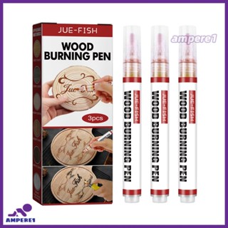 ปลอดภัย Scorch Marker สำหรับโครงการ Diy ใช้งานง่ายรวดเร็วเคมี Woodburning ปากกา-AME1 -AME1