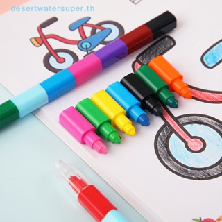 Dws ขายดี ดินสอสี บล็อกตัวต่อ รูปกราฟฟิตี้น่ารัก สีพาสเทล สร้างสรรค์ 12 สี สําหรับเด็กนักเรียน 1 ชิ้น