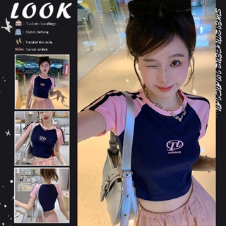 Candy Kids Candy เสื้อครอป เสื้อสายเดี่ยว ย้อนยุค y2k 2023 NEW Style 072823  ทันสมัย สวยงาม ins คุณภาพสูง A99J33S 36Z230909