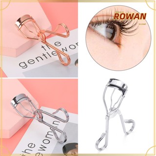 ROWANS ที่ดัดขนตาปลอม แบบสองเส้น สีเงิน สําหรับแต่งหน้า