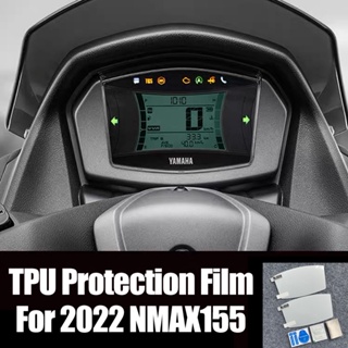 ฟิล์ม TPU ป้องกันรอยหน้าจอ แดชบอร์ด มาตรวัดความเร็วรถจักรยานยนต์ สําหรับ Yamaha NMAX155 2020 2 ชิ้น