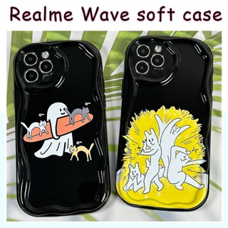 FOR REALME C55 5 5S 5i 6i 7i 6 C11 C12 C17 C20 C25 PRO ghost Wave Case