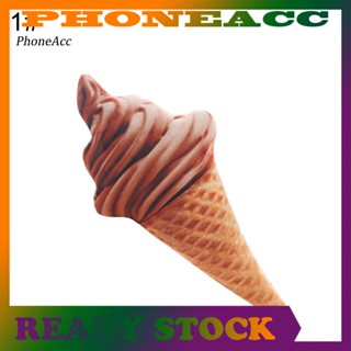 Phoneacc ตุ๊กตาไอศกรีมจําลอง 3D แบบนิ่ม สําหรับตกแต่งโซฟา เตียงนอน