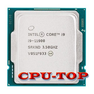 ใหม่ โปรเซสเซอร์ CPU Intel Core i9 11900 2.5GHz 8-Core 16-Thread L3=16MB 65W LGA 1200 ไม่มีคูลเลอร์