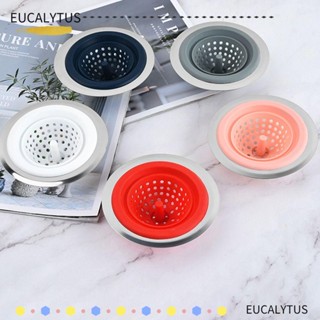Eutus ซิลิโคนปิดท่อระบายน้ํา สําหรับอ่างล้างจาน ห้องครัว