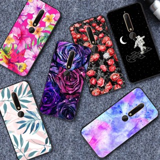 เคสโทรศัพท์มือถือ พิมพ์ลายสัตว์น่ารัก สีสันสดใส สําหรับ Nokia 6.1 Plus X6 TA-1099 Nokia X6 2018 5.8 นิ้ว