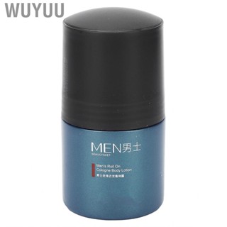 Wuyuu Roll On Deodorant  Cool Long Lasting Fragrance Portable Absorb Sweat Comfort 50ml Underarm Odor Antiperspirant for Men Daily