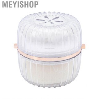 Meyishop Cleansing Foaming Net  Multifunctional Scalp Scrubber Brush Pore 2 in 1 Portable with Facial Sponge for Home