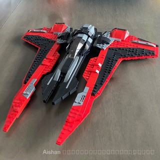 ของเล่นบล็อกตัวต่อ Star Wars Series MOC ขนาดเล็ก MOC-32053 Dasi.Moores Fighter ZTCE