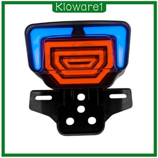 [Kloware1] ไฟท้ายรถมอเตอร์ไซค์ LED พร้อมตัวยึดไฟหยุด สําหรับ Tmx125 CG125 Tmx155