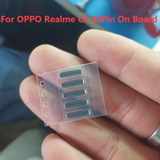 ตัวเชื่อมต่อหน้าจอ LCD FPC สําหรับ OPPO Realme C3 40Pin 10-30 ชิ้น