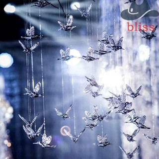 Bliss จี้นกอะคริลิคใส พลาสติก คุณภาพสูง สําหรับตกแต่งบ้าน DIY