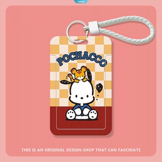 ที่ใส่บัตรเครดิต บัตรเข้าทํางาน ลายสุนัข pacha กันน้ํา คุณภาพดี สําหรับป้องกันธนาคาร บัตรเครดิต บัตรเข้างาน รถบัส
