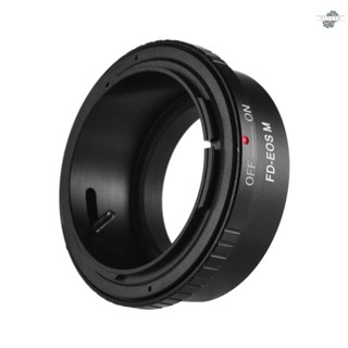 {fly} FD-EOS M Lens Mount Adapter Ring for  FD Lens to  EOS M Series Cameras for  EOS M M2 M3 M5 M6 M10 M50 M100 Mirrorless Camera