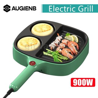 กระทะไฟฟ้า 900W 3 IN 1 สําหรับย่างบาร์บีคิว ไข่เจียว เนื้อ แพนเค้ก อาหารเช้า