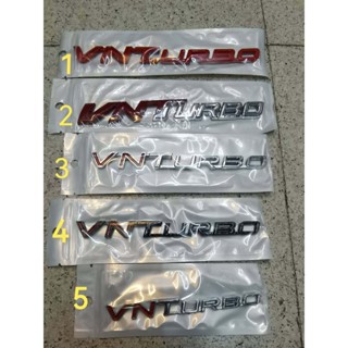 ป้ายโลโก้ VN Turbo สำหรับ / VIGO CHAMP / TOYOTA FORTUNER มี 5 แบบราคาต่อ1ชิ้น**จัดส่งเร้ว บริการประทับใจ**