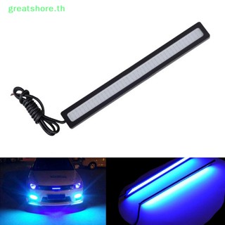 Greatshore ไฟตัดหมอก COB LED DRL DC 12V 17 ซม. กันน้ํา สีฟ้า สําหรับรถยนต์
   Th