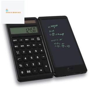 เครื่องคิดเลข 10 หลัก พร้อมโต๊ะเขียนหนังสือ ลบได้ สําหรับบ้าน สํานักงาน โรงเรียน