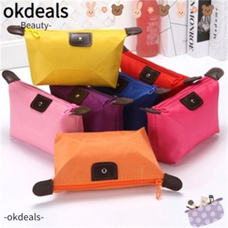 Okdeals กระเป๋าเครื่องสําอาง กระเป๋าจัดเก็บอุปกรณ์ กระเป๋าเดินทาง กระเป๋าเครื่องสําอาง