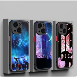 เคสโทรศัพท์มือถือแบบนิ่ม ลาย BTS A R M Y XA43 สําหรับ iPhone 12 13 Plus 14 Pro Max