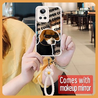 flower literature Phone Case For OPPO Realme GT Neo3 trend Full edging Mirror surface Soft case interest texture