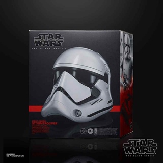 [พร้อมส่ง] Hasbro หมวกกันน็อค ลาย Star Wars สีดํา สีขาว