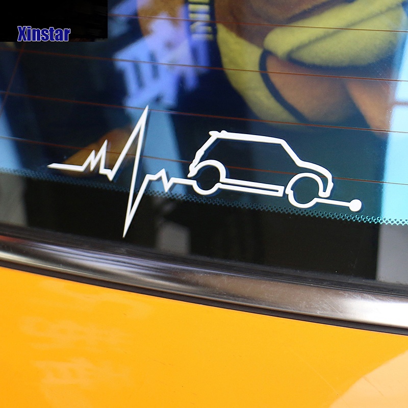 2pcs สติกเกอร์รถยนต์สําหรับ BMW MINI Cooper One countryman R55 R56 R57 R58 R59 R60 F57 F56 F54 F55 F