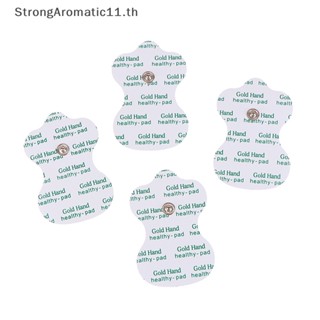 Strongaromatic แผ่นอิเล็กโทรด สําหรับเครื่องนวดฝังเข็มดิจิทัล บําบัด 2 10 ชิ้น